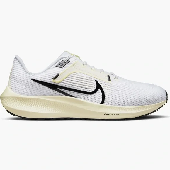 10 Nike Air Zoom Pegasus 40 Womens white black coconut milk running shoes sneaks - Picture 2 of 9